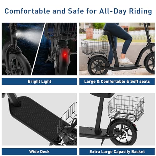 Hiboy MAX Pro Electric Scooter, 22 MPH, 650W Motor, 11" Tires Z64117