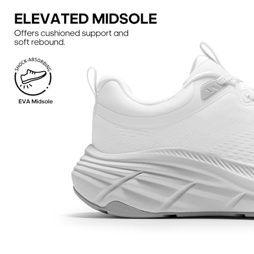 NORTIV 8 Women's Walking Shoes Cushion Breathable Sneakers P1081