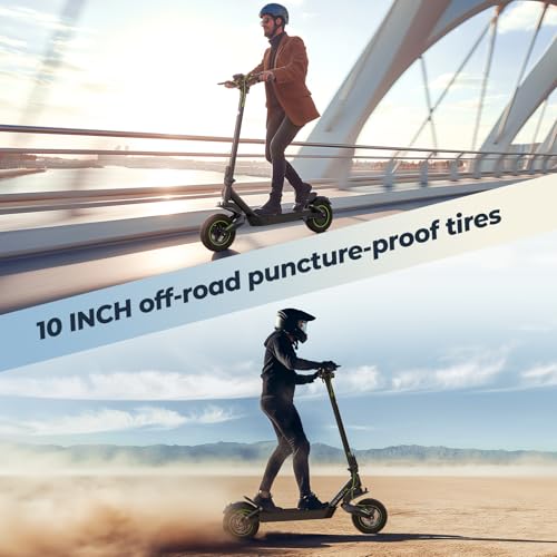 isinwheel Electric Scooter for Adults, 1000W Motor, 38 Miles Range, Folding U692374