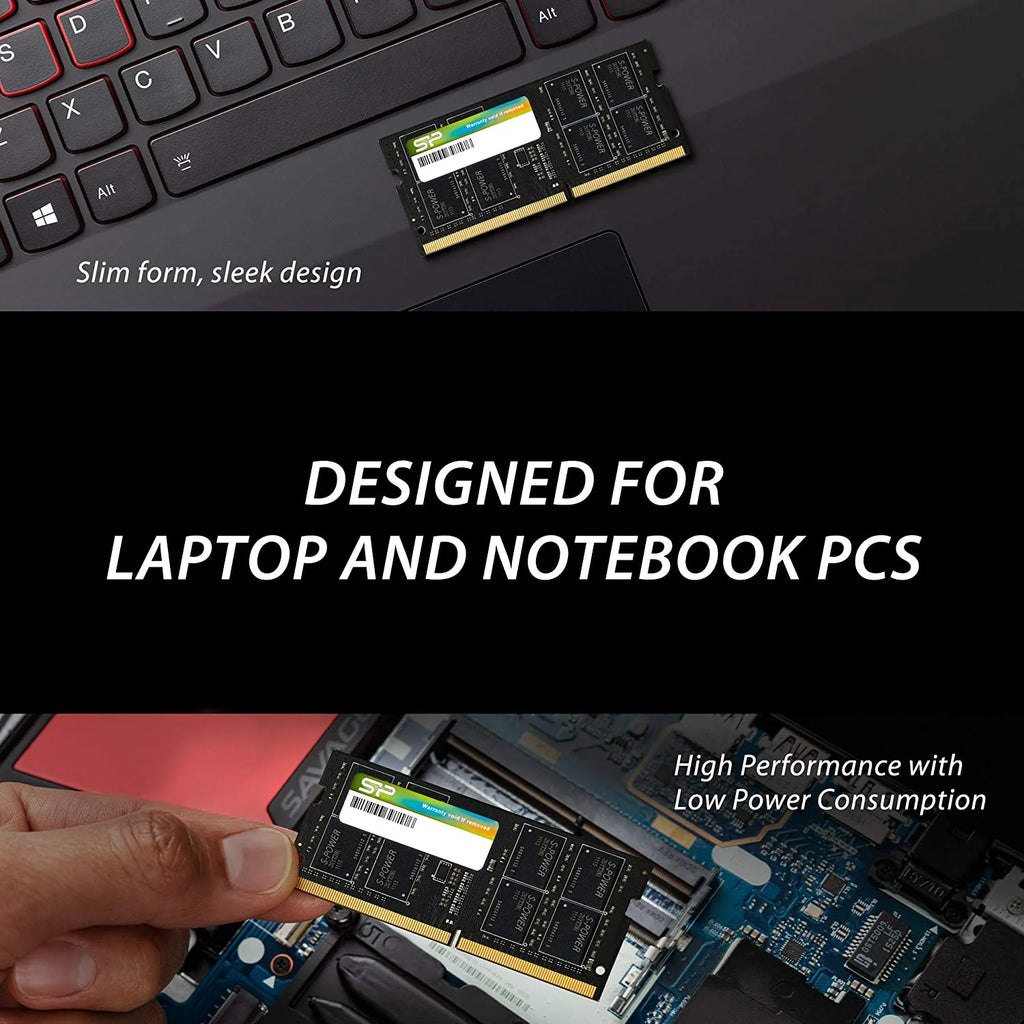 Silicon Power DDR4 8GB 3200MHz SODIMM Laptop RAM T635196