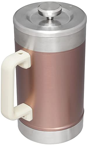 Stanley Classic Stay-Hot French Press Coffee Maker 48 oz, Insulated Stainless Steel, Hammertone Green L5297