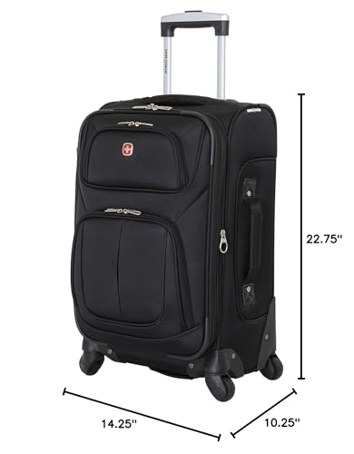 SwissGear Sion Softside Expandable Roller Luggage 3 Piece Set N784870