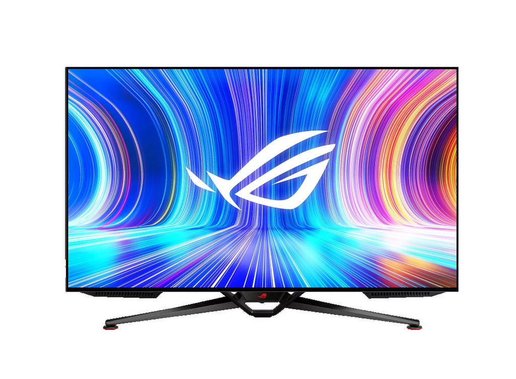 ASUS ROG Swift OLED PG48UQ Gaming Monitor - 47.5" 4K, OLED, 138Hz (Overclocked), 0.1 ms (GTG), G-SYNC Compatible, Custom Heatsink, 98% DCI-P3, True 10-bit, HDMI 2.1, DisplayPort 1.4