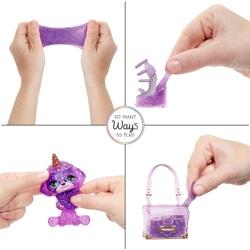Rainbow High Violet 11" Posable Fashion Doll with Slime Kit & Pet T5543