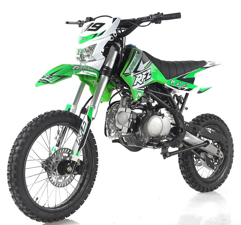 Apollo X19 RFZ 125cc Adult Gas Dirt Pit Bike 4-Speed Manual Clutch T889023
