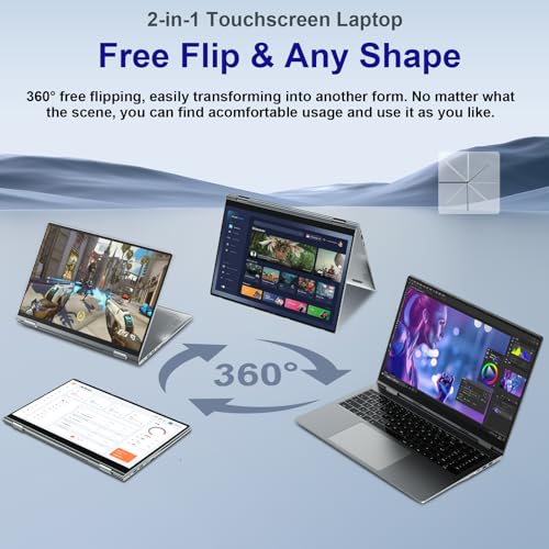 Jumper 2 in 1 16 inch Convertible Laptop Touchscreen Y937404