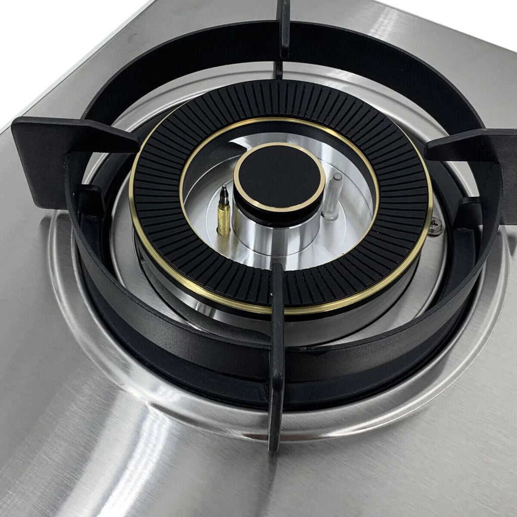 28'' Stainless Built-in Propane Gas Stove Double Burner S57899