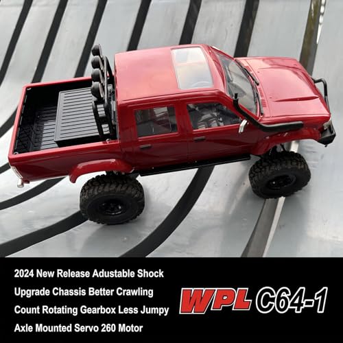 WPL C64-1 RC Crawler 1/16 Scale 4x4 Pickup Truck RTR H5078