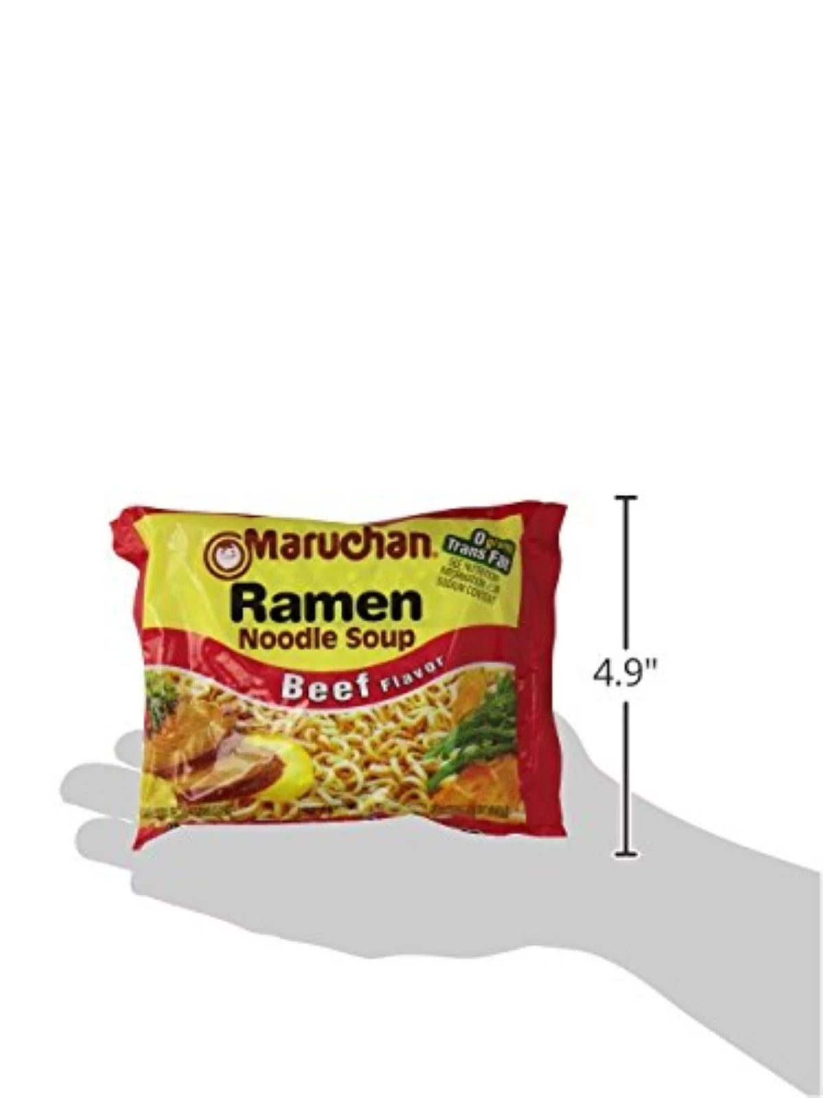 Maruchan Ramen Beef and Roast Beef Noodles Variety Pack, 3 oz, 24 Ct F363154