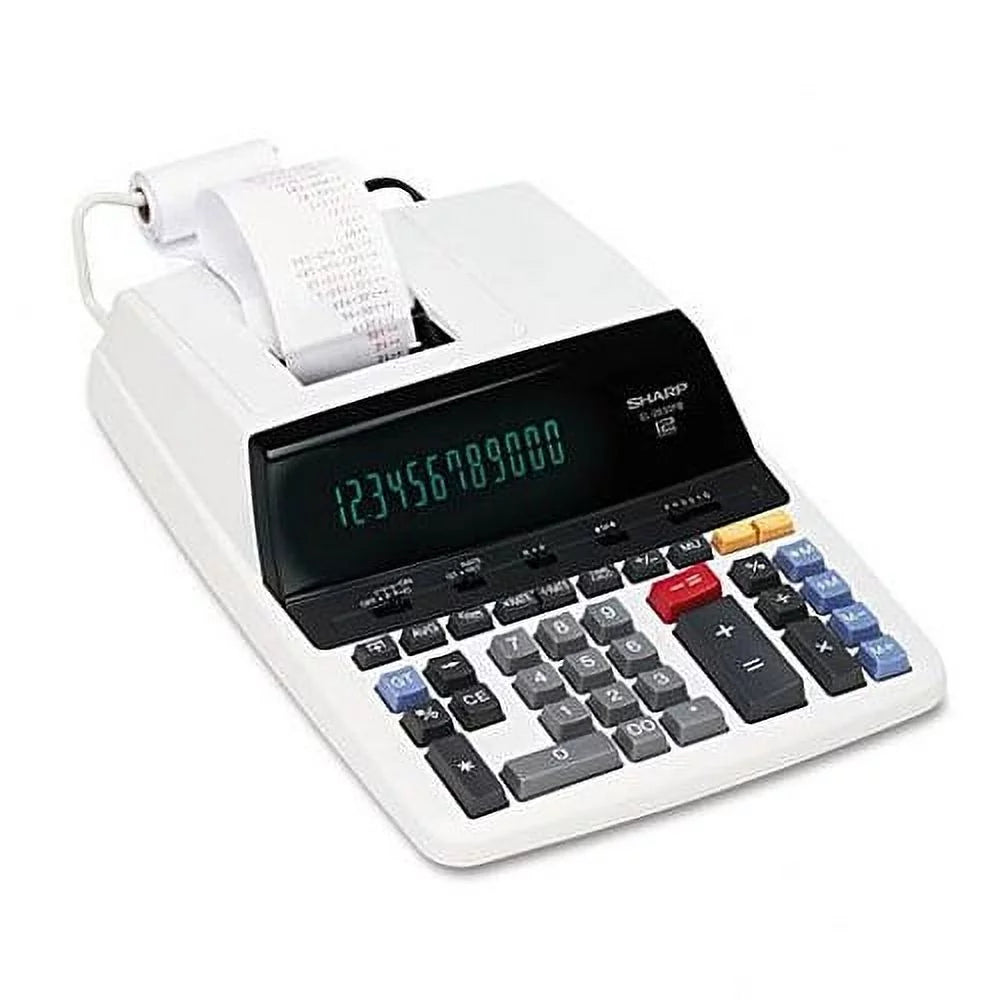 Sharp EL-2630PIII 12-Digit Commercial Printing Calculator H6151