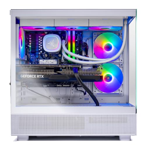 Skytech Azure Gaming PC Desktop, Ryzen 7 9700X, RTX 4060, 2TB SSD, 32GB RAM C74326