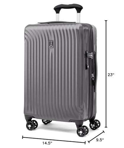 Travelpro Maxlite Air Hardside Expandable Carry-On Luggage, 21-Inch, Shadow Grey B385