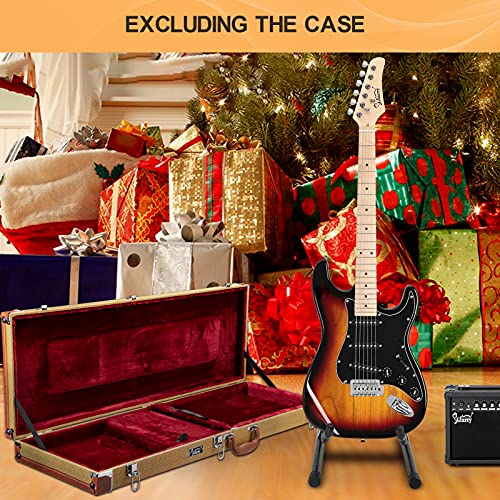 GLARRY Full Size Electric Guitar with 20W Amp and Accessories Pack (Blue) C3431