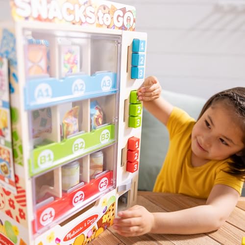 Melissa & Doug Sort, Stock, Select Wooden Vending Machine Play Set S4971