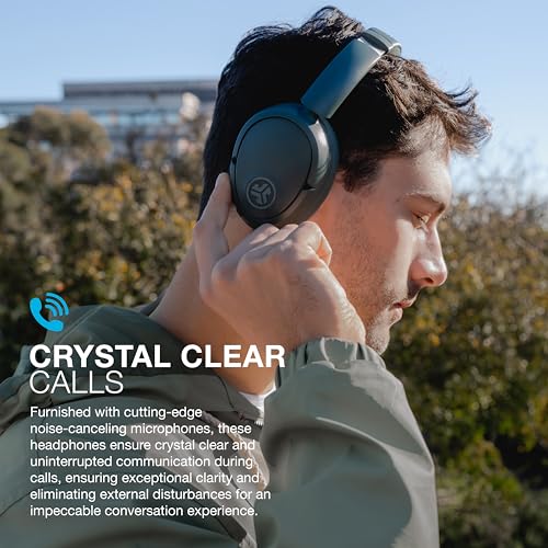 JLab JBuds Lux ANC Wireless Headphones, Sage, Over-Ear Bluetooth M35854