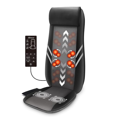 Snailax Shiatsu Massage Cushion with Heat for Home Office I743