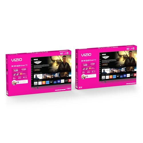 VIZIO 50-inch Quantum Pro 4K QLED Smart TV with Dolby Vision, 2023 Model I492