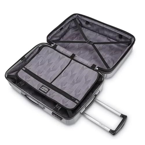 Samsonite Winfield 3 DLX Hardside Expandable Luggage, Silver, Carry-On 20-Inch F64293