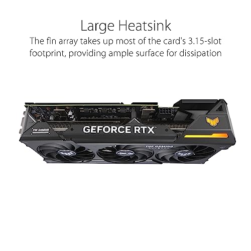 ASUS TUF Gaming GeForce RTX 4070 OC Edition Graphics Card, 12GB GDDR6X Z92270