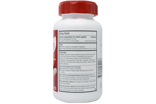 FiberCon Fiber Therapy for Regularity, 140 Caplets (Pack of 3) J4237