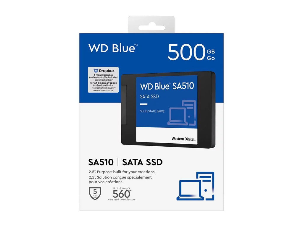 WD Blue 500GB SA510 2.5" Internal SSD O991