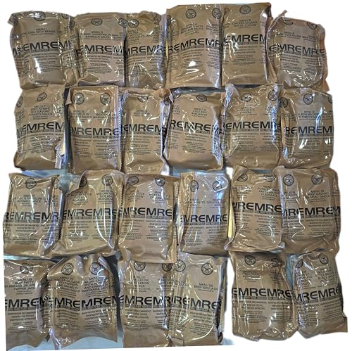 U.S. Military Issued MREs 4-Pack, 2026 Inspection Dated H41380