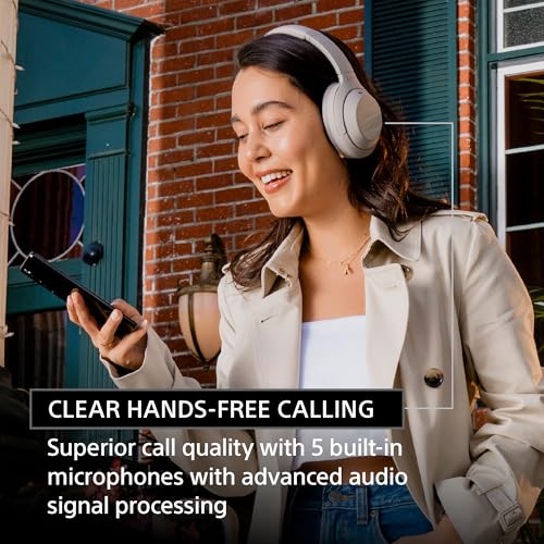 Sony WH-1000XM4 Wireless Noise Canceling Overhead Headphones with Mic, Black M386335
