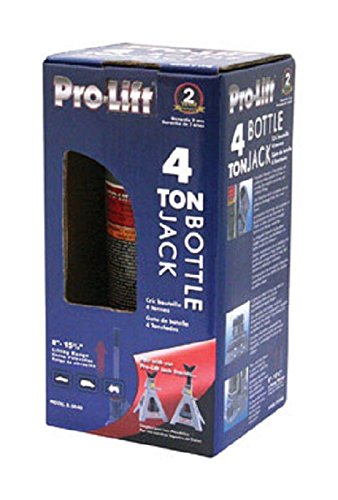 Pro-Lift B-004D Grey Hydraulic Bottle Jack 4 Ton O1977