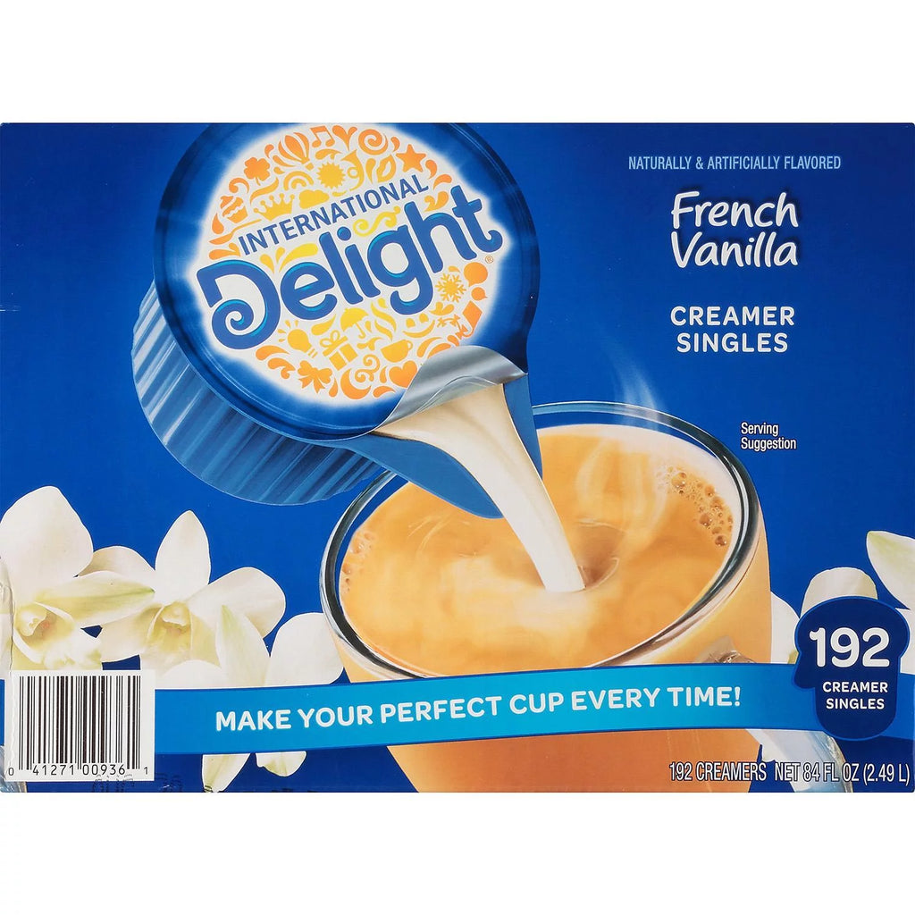 International Delight French Vanilla Creamer Liquid 192 Ct P11474