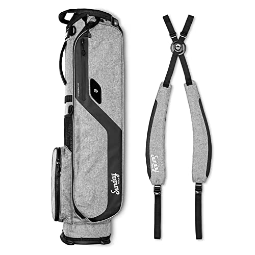 Sunday Golf El Camino Golf Stand Bag, Lightweight with Strap, 3.9 lbs O884