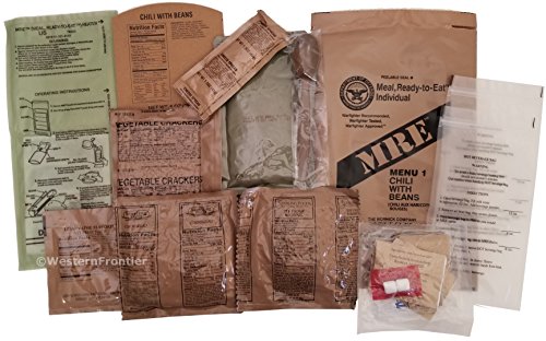 Western Frontier Ultimate MRE 6-Pack, Genuine Mil Surplus P92874