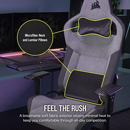 Corsair T3 Rush Fabric Gaming Chair (2023) Charcoal E407