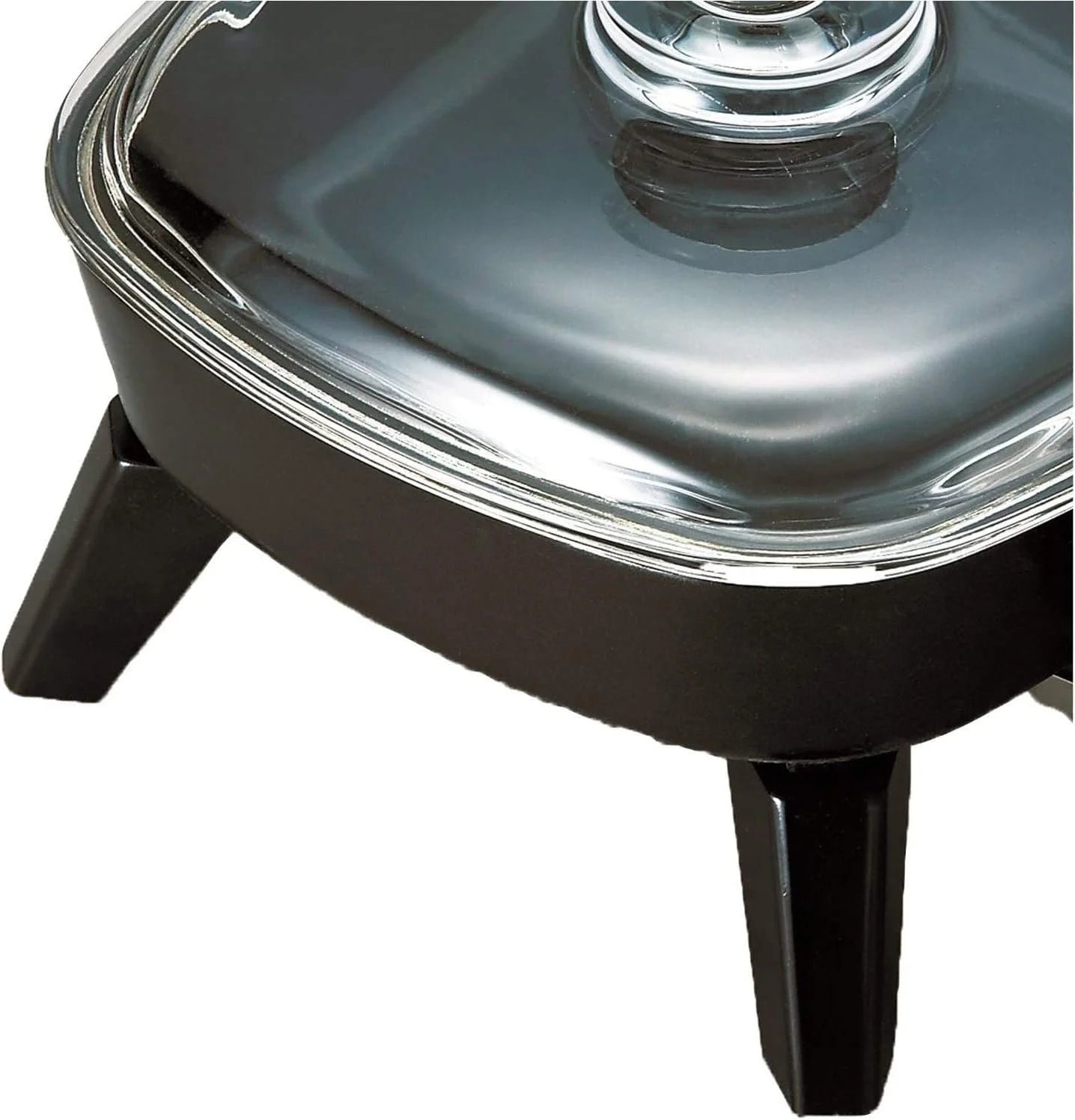 Brentwood SK-45 6" Non-Stick Electric Skillet with Glass Lid S154
