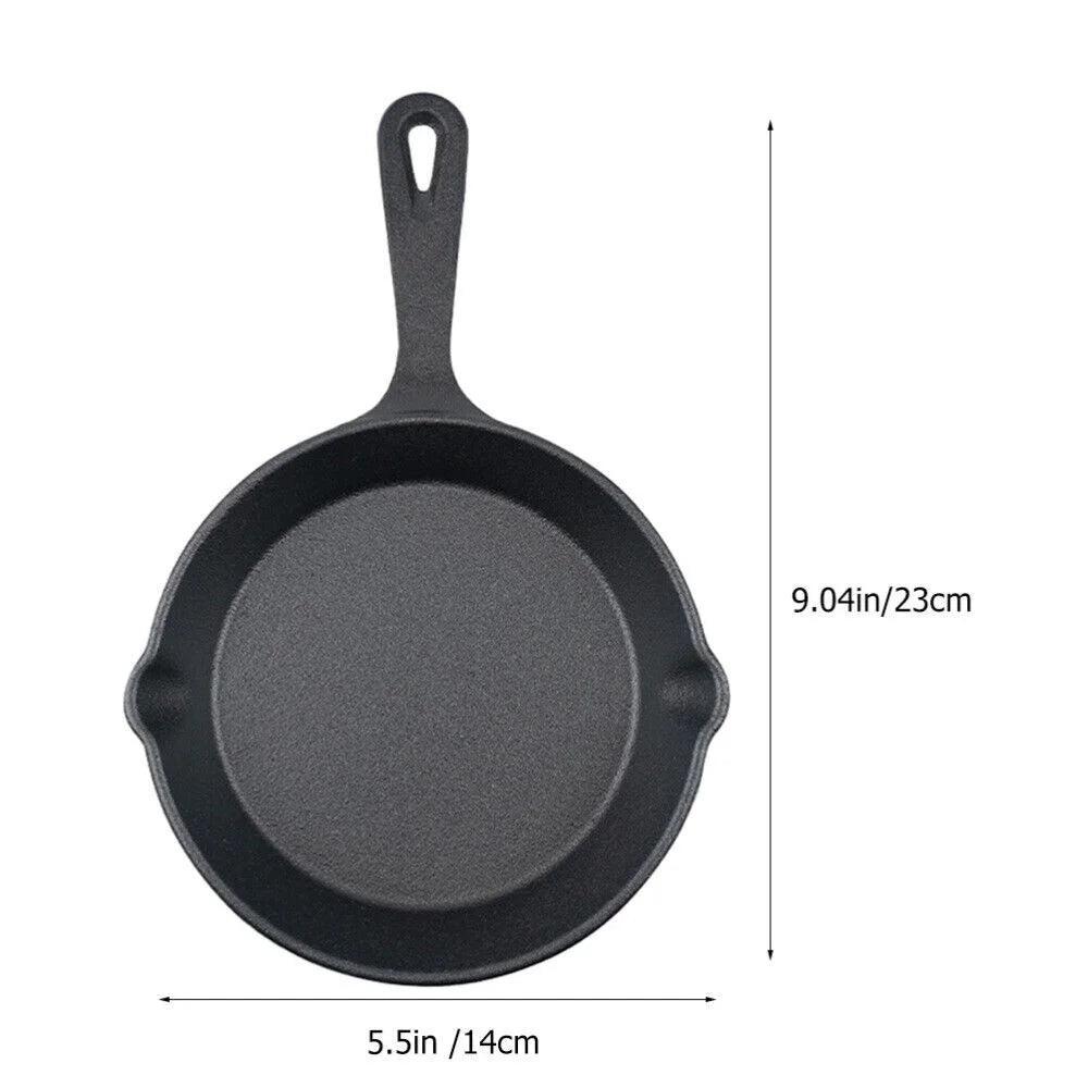 Enamel Cast Iron Mini Skillet Nonstick Frying Pan T242
