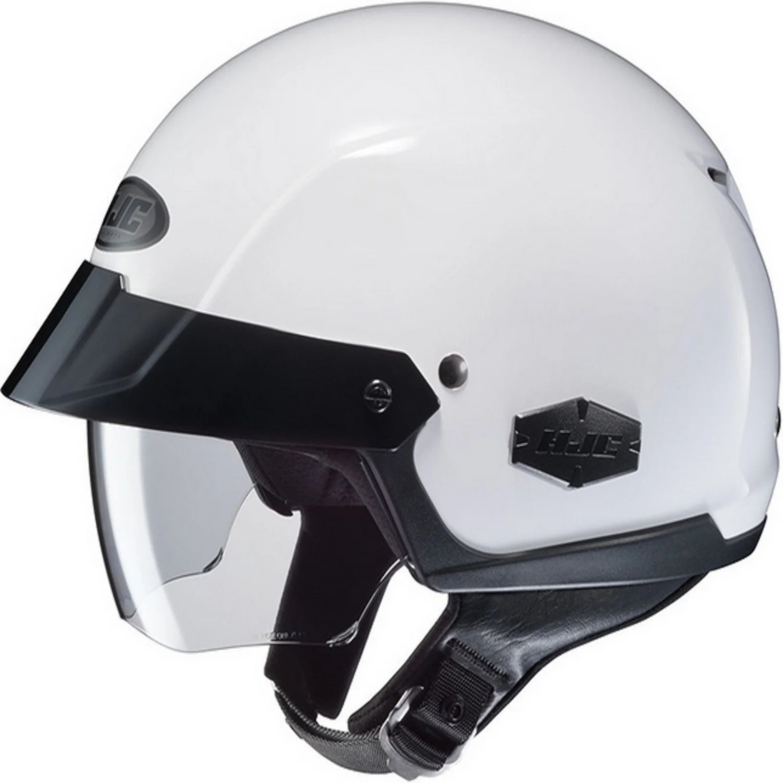 HJC Is-Cruiser White Cruiser Motorcycle Helmet