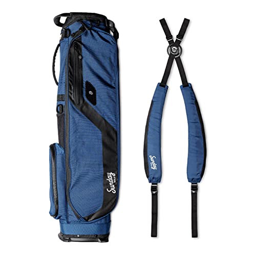 Sunday Golf El Camino Golf Stand Bag, Lightweight with Strap, 3.9 lbs O884