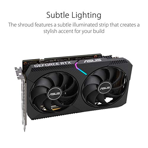ASUS Dual NVIDIA GeForce RTX 3060 V2 12GB GDDR6 Gaming Graphics Card A452
