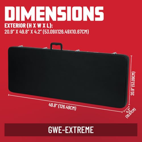 Gator Cases Hard-Shell Wood Case for Electric Guitars (GWE-ELEC) O817