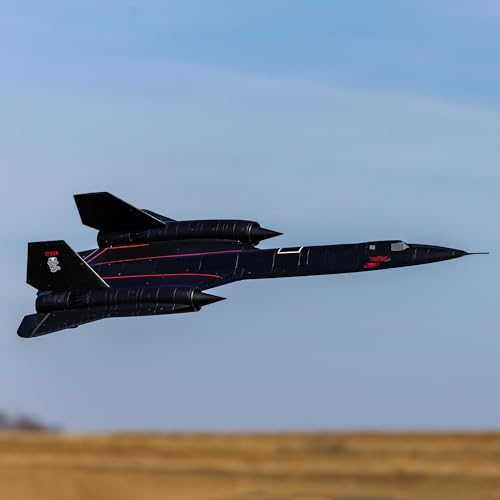 E-flite SR-71 Blackbird 40mm Twin EDF RC Airplane BNF Basic F153