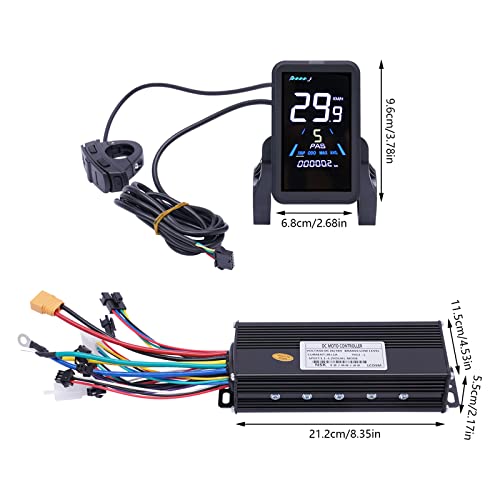 Electric Bike Conversion Kit 48V 1000W 700C Front/Rear Hub Motor with LCD Display R6066