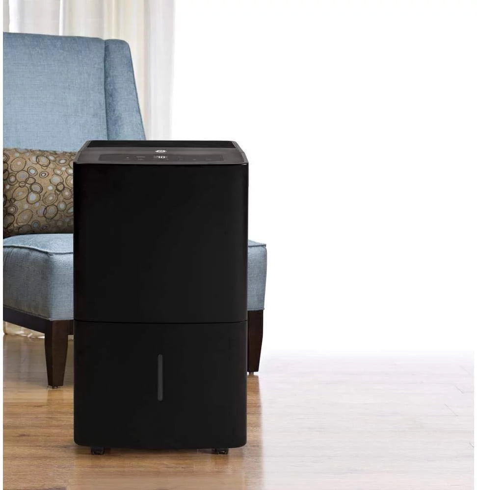 GE Appliances 70-Pint Energy Star Dehumidifier ADEW70LW Black Q1276
