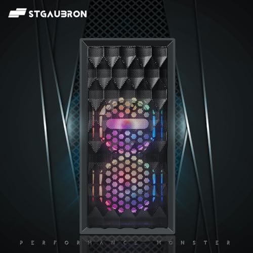 STGAubron Gaming PC Desktop, GeForce RTX 2060 Super, Intel Core i7, 16G DDR4, 1T SSD, Windows 11 Z1287