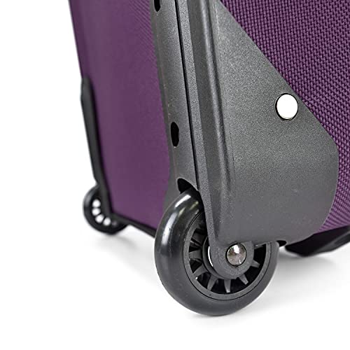 U.S. Traveler Rio Expandable Carry-on Luggage, Orange R95197