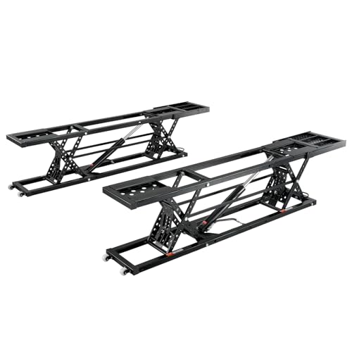 VEVOR Portable Car Lift 7000 LBS Capacity Heavy-Duty Carbon Steel T407236