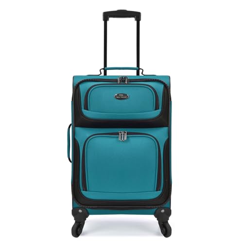 U.S. Traveler Rio Expandable Carry-on Luggage, Orange R95197