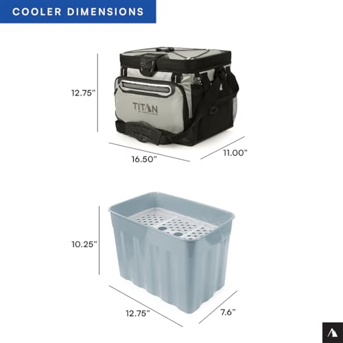Arctic Zone Titan Deep Freeze Zipperless Hardbody Cooler W899