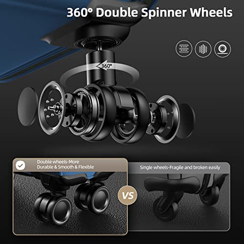 SHOWKOO Luggage Sets 3 Piece Softside Expandable Suitcase with Spinner Wheels TSA Lock K987