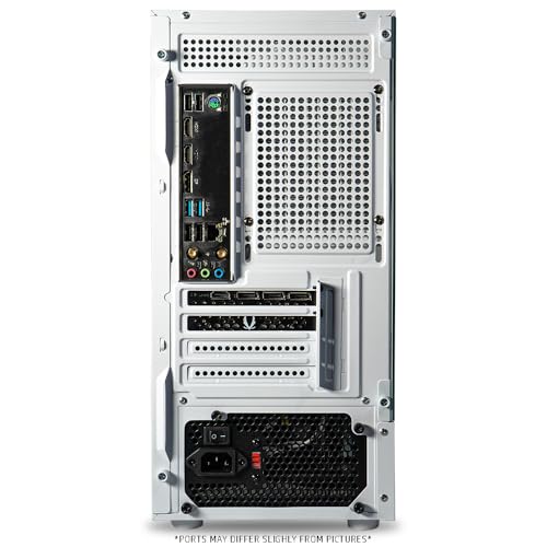 ViprTech Stryker 4.0 Liquid-Cooled Gaming PC, AMD Ryzen 7, RTX 4060, 32GB RAM, 1TB SSD, White N414