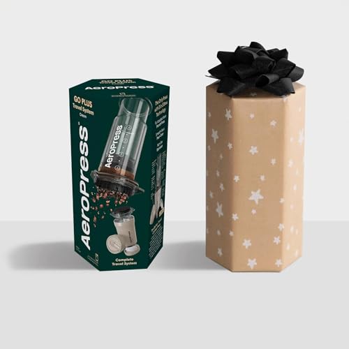 AeroPress Go Travel Coffee Press Kit - Portable 3-in-1 Coffee Maker E954