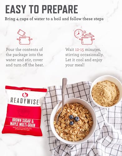 ReadyWise Emergency Food Supply 104 Servings Variety Pack Bucket A71005